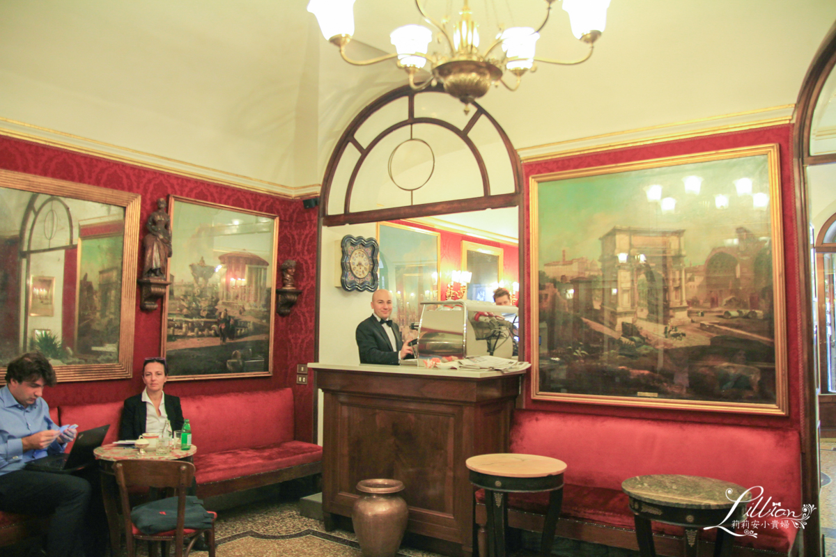 Antico Caffè Greco,Roma,意大利,意大利旅行,意大利自助游,羅馬,羅馬咖啡館推薦,羅馬攻略,羅馬美食推薦,羅馬老希臘咖啡館,羅馬自助旅行,羅馬自助游,羅馬自由行,義大利,義大利咖啡,義大利旅行,義大利自助旅行,義大利餐廳推薦