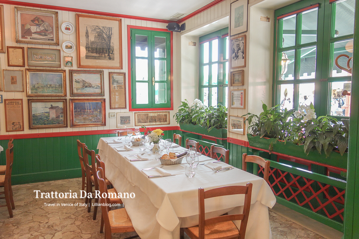 義大利自助旅行, Trattoria Da Romano, Burano, 彩色島, 蕾絲島, 威尼斯, 威尼斯在地美食, 威尼斯必吃, 威尼斯旅遊, 威尼斯美食推薦, 威尼斯自助旅行, 威尼斯自助游, 彩色島餐廳推薦, 蕾絲島美食推薦, 威尼斯自助行, 威尼斯自助行程, 威尼斯行程, 威尼斯親子旅行, 威尼斯親子自助旅行, 威尼斯餐廳推薦, 彩色島美食推薦, 蕾絲島餐廳推薦, 意大利, 旅行攻略, 紅色米其林指南, 義大利美食, 義大利, 義大利威尼斯, 義大利親子旅行, 義大利親子自助旅行