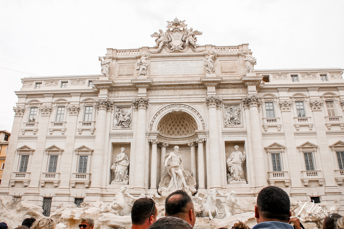 羅馬自由行, 羅馬許願池, 特萊維噴泉, Fontana di Trevi, 羅馬景點推薦, 羅馬水道, 義大利景點, 義大利自助旅行, 義大利自助遊, 義大利自助游, 羅馬許願池許願方式, 許願池故事, 羅馬, 義大利自由行