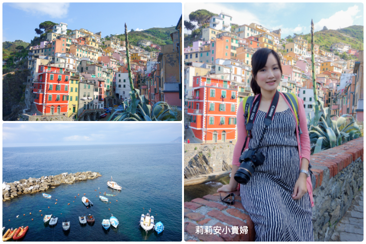 Cinque Terre,Riomaggiore,Riomaggiore經典拍攝角度,Via dell' Amore,五漁村,五漁村國家公園,愛的小徑,里奧馬焦雷,里奧馬焦雷經典拍攝角度 @莉莉安小貴婦旅行札記