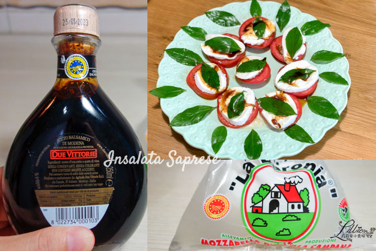 Caprese salad,卡布里沙拉,卡布里沙拉做法,卡布里沙拉食譜,夏天沙拉做法,夏天沙拉食譜,家常料理食譜,巴薩米克醋料理,巴薩米克醋食譜,料理,水牛莫札瑞拉起司料理,水牛莫札瑞拉起司食譜,義大利必吃美食,義大利推薦美食,義大利經典美食,義大利開胃菜推薦,開胃菜作法,開胃菜食譜 @莉莉安小貴婦旅行札記