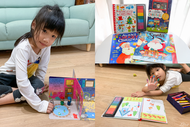 Alien's Crazy Christmas,Fingerprint Activities Christmas,Playhouse The Story of Christmas,When Santa Came To Stay,兒童外文書推薦,兒童操作書推薦,兒童英文書推薦,外星人的瘋狂聖誕節,指印童書推薦,當聖誕老公公來的時候,立體童書推薦,聖誕禮物書,英文童書團購,英文童書推薦,親子好物,親子育兒 @莉莉安小貴婦旅行札記