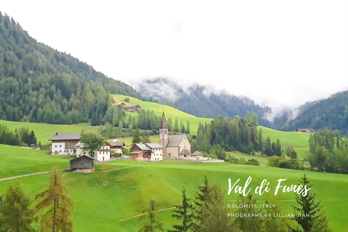 Dolomiti,dolomiti景點推薦,La chiesa di Santa Maddalena,Val di Funes,Val di Funes景點推薦,多洛米蒂,多洛米蒂Dolomiti,多洛米蒂景點推薦,多羅米提,富內斯,富內斯景點推薦,義大利,義大利推薦景點 @莉莉安小貴婦旅行札記