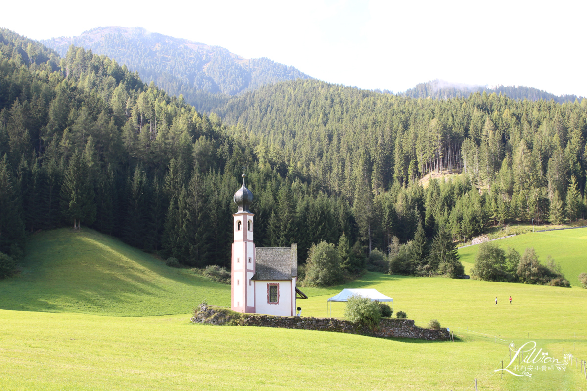 義大利推薦景點, dolomiti, 多洛米蒂, 多羅米提, 富內斯山谷, Val di Funes, Chiesa san Giovanni Funes, Kirche St. Johann in Ranui, Church of St. John, 多洛米蒂景點推薦, 富內斯景點推薦, dolomiti景點推薦, Val di Funes景點推薦, 多洛米蒂教堂推薦