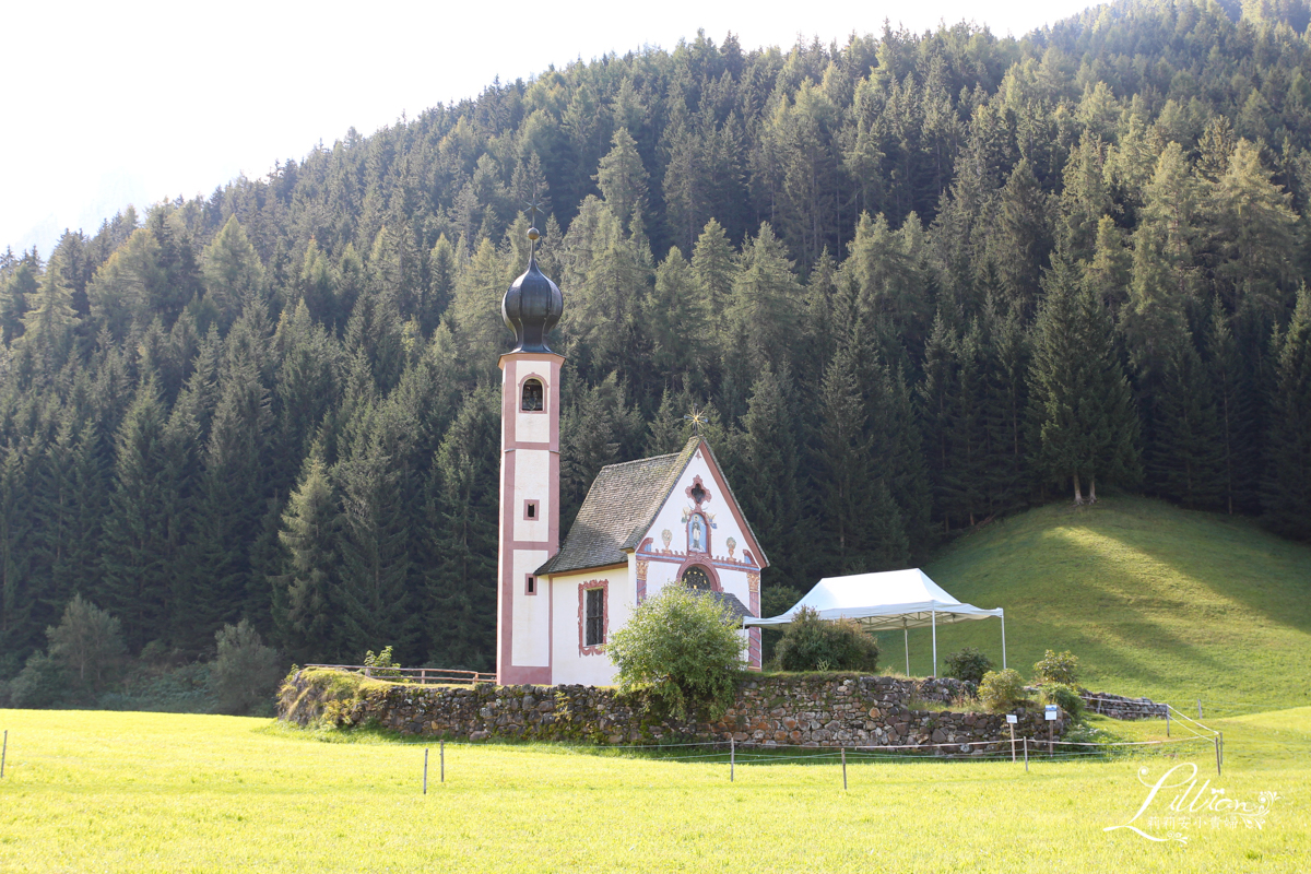 義大利推薦景點, dolomiti, 多洛米蒂, 多羅米提, 富內斯山谷, Val di Funes, Chiesa san Giovanni Funes, Kirche St. Johann in Ranui, Church of St. John, 多洛米蒂景點推薦, 富內斯景點推薦, dolomiti景點推薦, Val di Funes景點推薦, 多洛米蒂教堂推薦