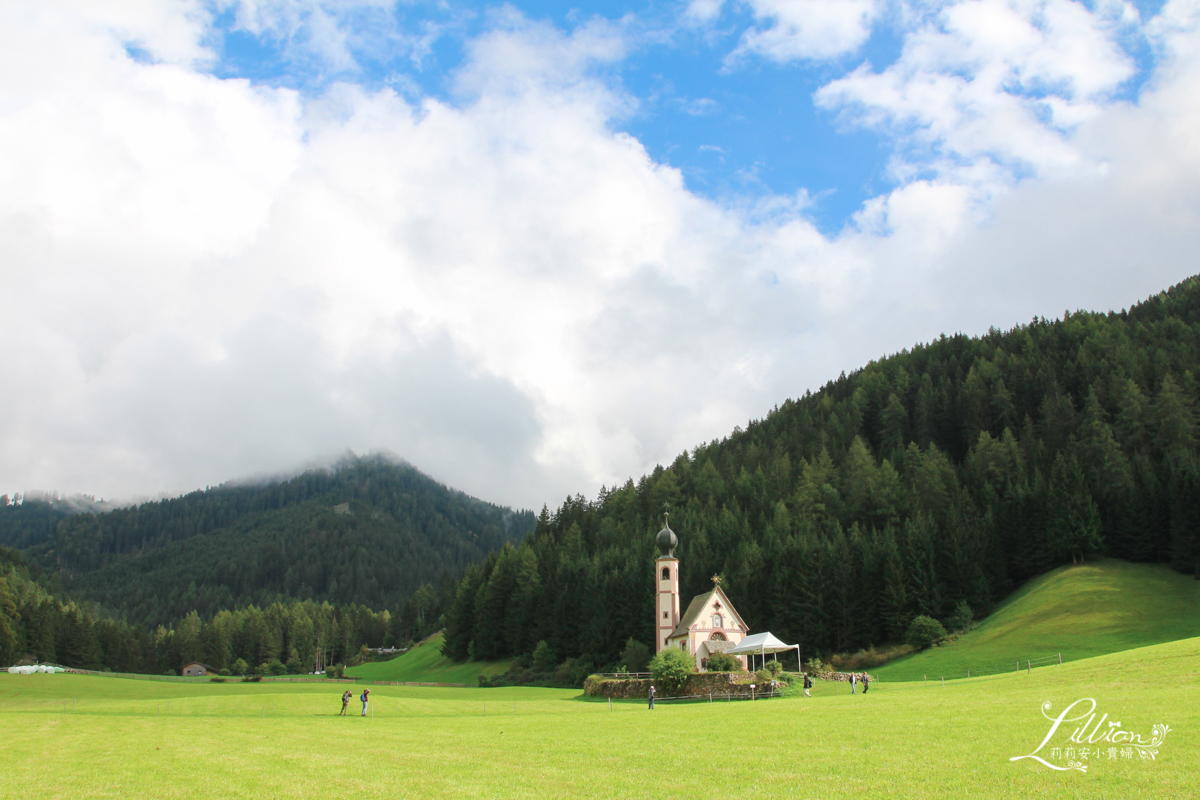 義大利推薦景點, dolomiti, 多洛米蒂, 多羅米提, 富內斯山谷, Val di Funes, Chiesa san Giovanni Funes, Kirche St. Johann in Ranui, Church of St. John, 多洛米蒂景點推薦, 富內斯景點推薦, dolomiti景點推薦, Val di Funes景點推薦, 多洛米蒂教堂推薦