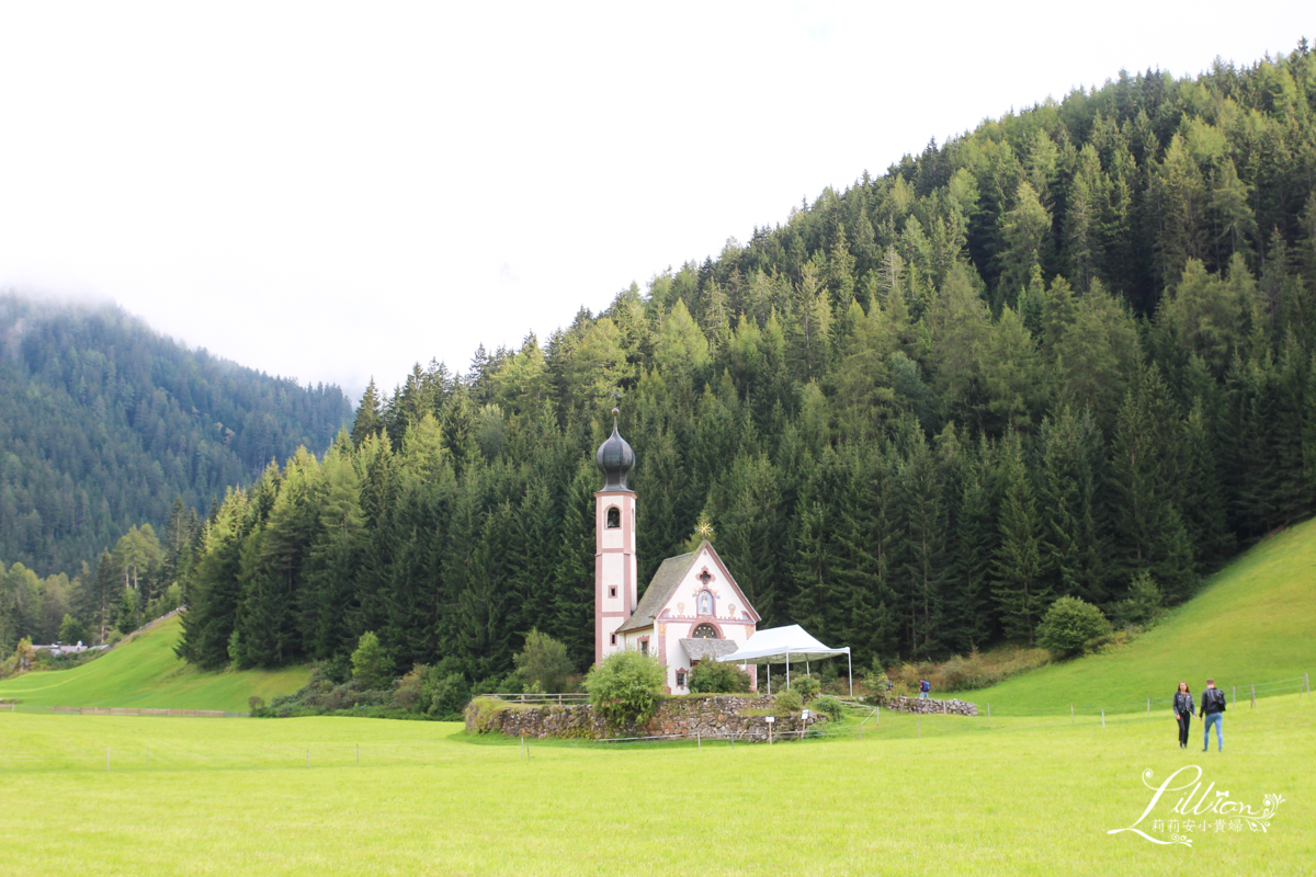 義大利推薦景點, dolomiti, 多洛米蒂, 多羅米提, 富內斯山谷, Val di Funes, Chiesa san Giovanni Funes, Kirche St. Johann in Ranui, Church of St. John, 多洛米蒂景點推薦, 富內斯景點推薦, dolomiti景點推薦, Val di Funes景點推薦, 多洛米蒂教堂推薦