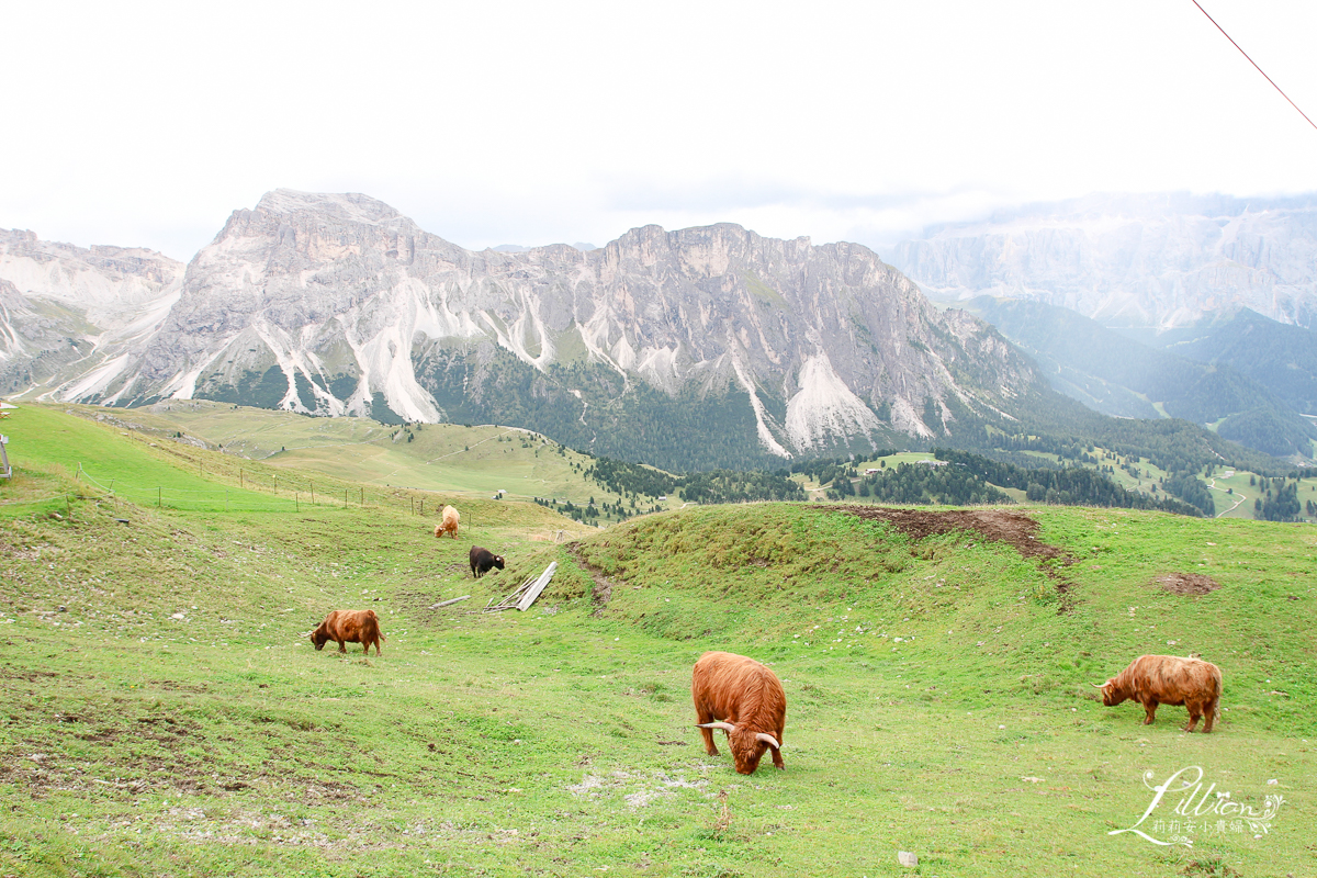 Funivie Seceda Spa, Baita Sofie Hütte, Gruppo delle Odle, Odle山峰, Ortisei餐廳推薦, Ortisei健行纜車, Ortisei咖啡館推薦, Ortisei景點推薦, Ortisei滑雪纜車, Ortisei纜車推薦, Seceda, South Tyrol, 南提洛爾, 多洛米蒂, 多洛米蒂Dolomiti, 多洛米蒂纜車, 多洛米蒂自由行, 多羅米提, 白馬飯店, 維洛納, 義大利世界遺產, 義大利推薦景點, 義大利自助旅行, 義大利阿爾卑斯山