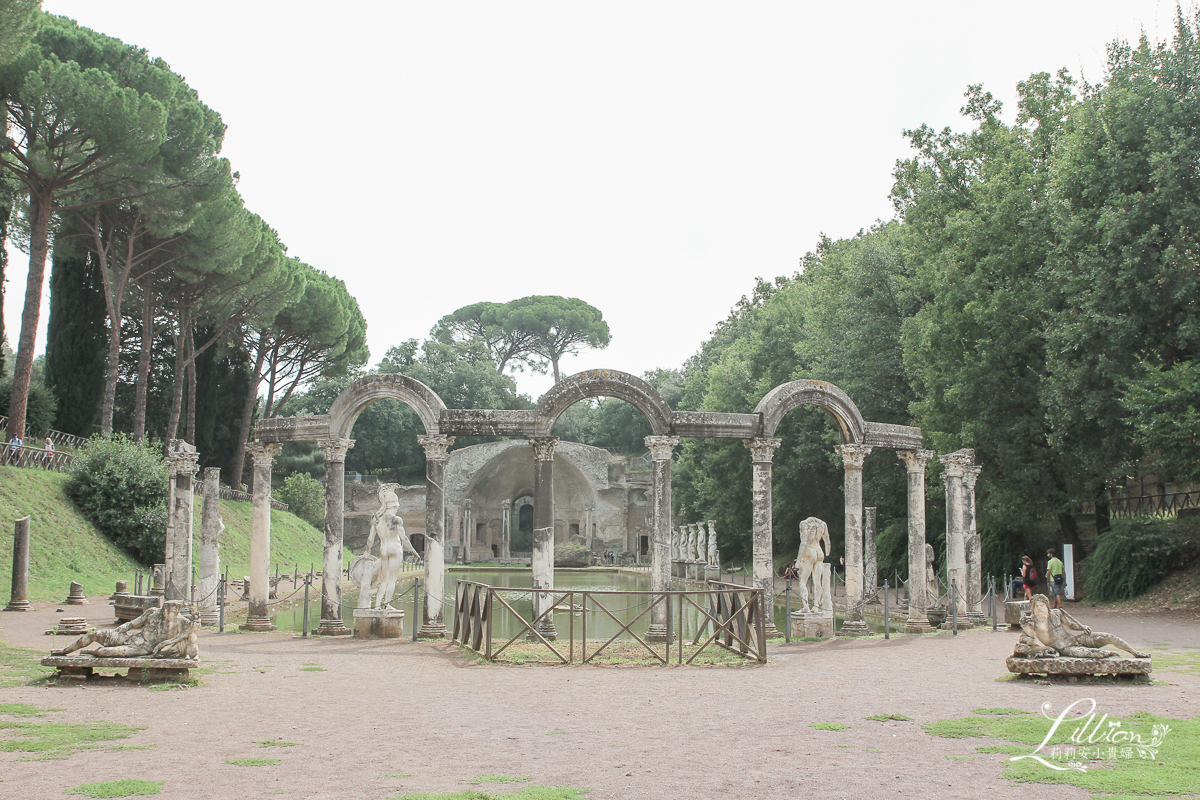 哈德良別墅, Villa Adriana, 義大利自由行, 羅馬自由行, 義大利自助旅行, 蒂沃利, Tivoli, 哈德良皇帝, 哈德良別墅交通方式, 羅馬浴場, 卡諾普斯, Canopus, 羅馬行程, 羅馬自助旅行, 羅馬推薦景點, 義大利景點推薦, 蒂沃利哈德良別墅, 蒂沃利哈德良別墅交通方式,羅馬別墅