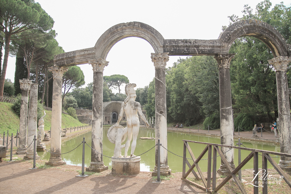 哈德良別墅, Villa Adriana, 義大利自由行, 羅馬自由行, 義大利自助旅行, 蒂沃利, Tivoli, 哈德良皇帝, 哈德良別墅交通方式, 羅馬浴場, 卡諾普斯, Canopus, 羅馬行程, 羅馬自助旅行, 羅馬推薦景點, 義大利景點推薦, 蒂沃利哈德良別墅, 蒂沃利哈德良別墅交通方式,羅馬別墅