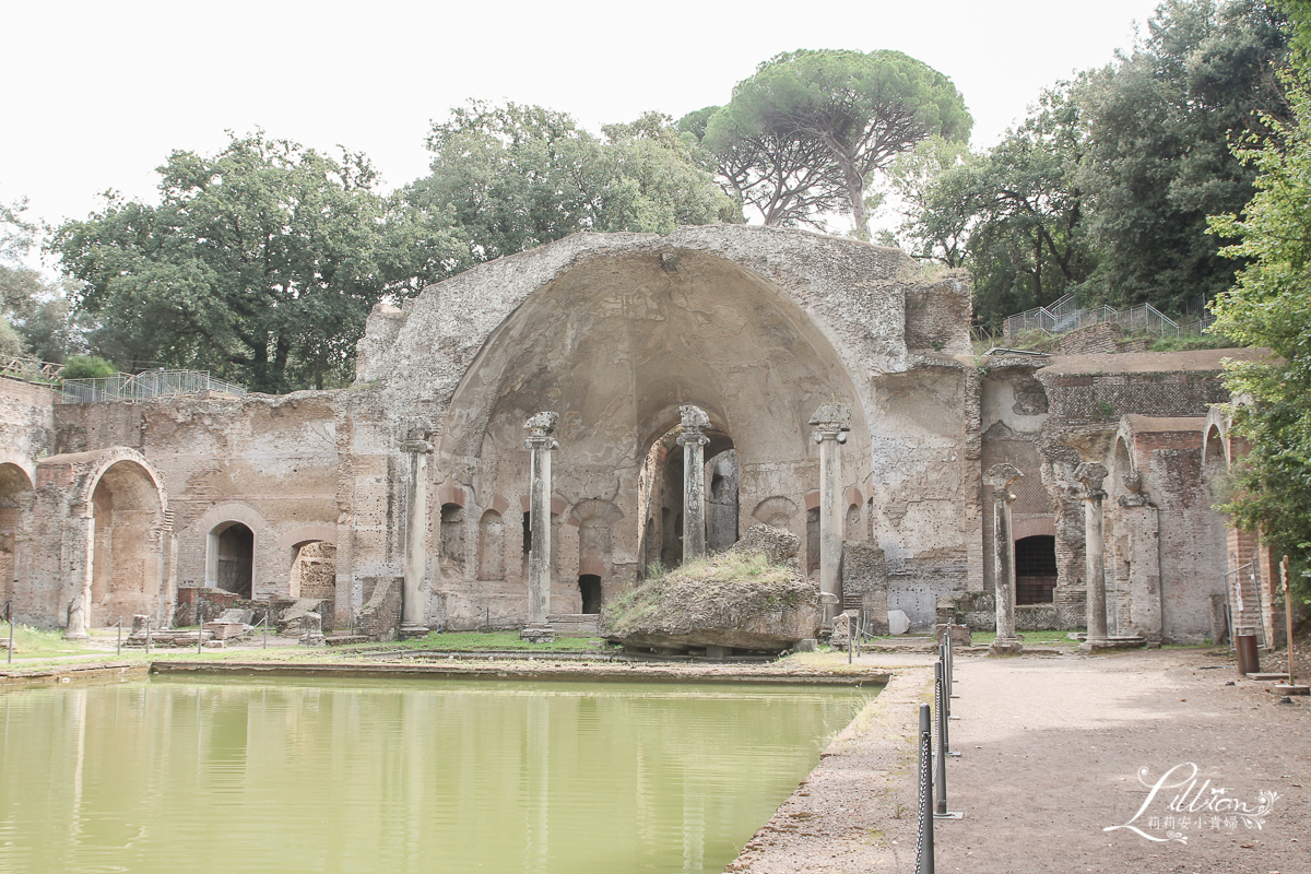 哈德良別墅, Villa Adriana, 義大利自由行, 羅馬自由行, 義大利自助旅行, 蒂沃利, Tivoli, 哈德良皇帝, 哈德良別墅交通方式, 羅馬浴場, 卡諾普斯, Canopus, 羅馬行程, 羅馬自助旅行, 羅馬推薦景點, 義大利景點推薦, 蒂沃利哈德良別墅, 蒂沃利哈德良別墅交通方式,羅馬別墅