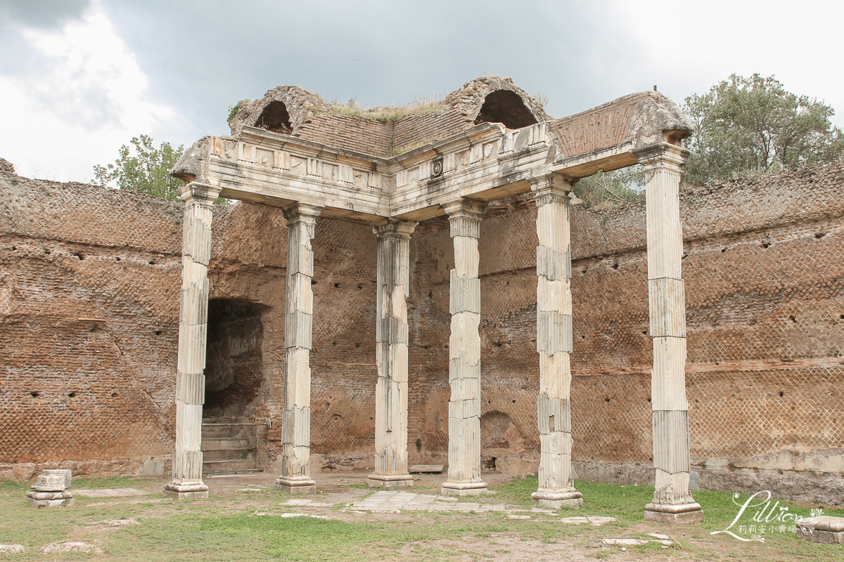 哈德良別墅, Villa Adriana, 義大利自由行, 羅馬自由行, 義大利自助旅行, 蒂沃利, Tivoli, 哈德良皇帝, 哈德良別墅交通方式, 羅馬浴場, 卡諾普斯, Canopus, 羅馬行程, 羅馬自助旅行, 羅馬推薦景點, 義大利景點推薦, 蒂沃利哈德良別墅, 蒂沃利哈德良別墅交通方式,羅馬別墅