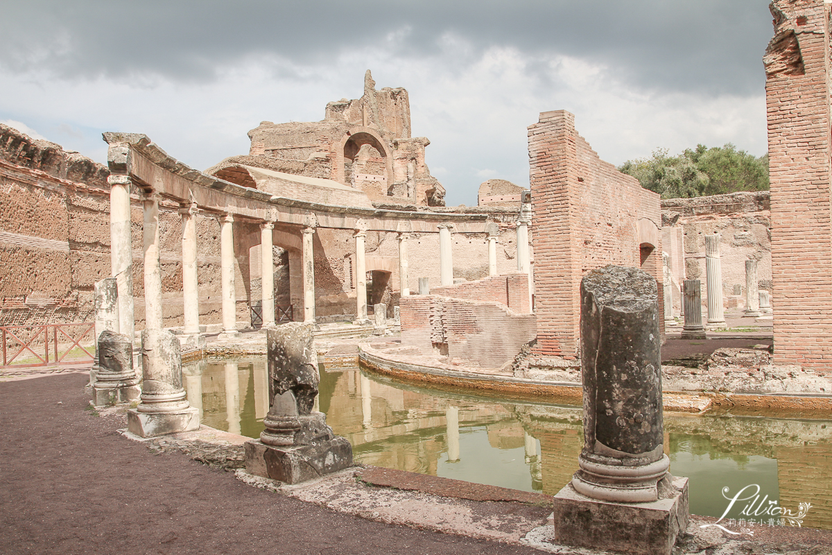 哈德良別墅, Villa Adriana, 義大利自由行, 羅馬自由行, 義大利自助旅行, 蒂沃利, Tivoli, 哈德良皇帝, 哈德良別墅交通方式, 羅馬浴場, 卡諾普斯, Canopus, 羅馬行程, 羅馬自助旅行, 羅馬推薦景點, 義大利景點推薦, 蒂沃利哈德良別墅, 蒂沃利哈德良別墅交通方式,羅馬別墅