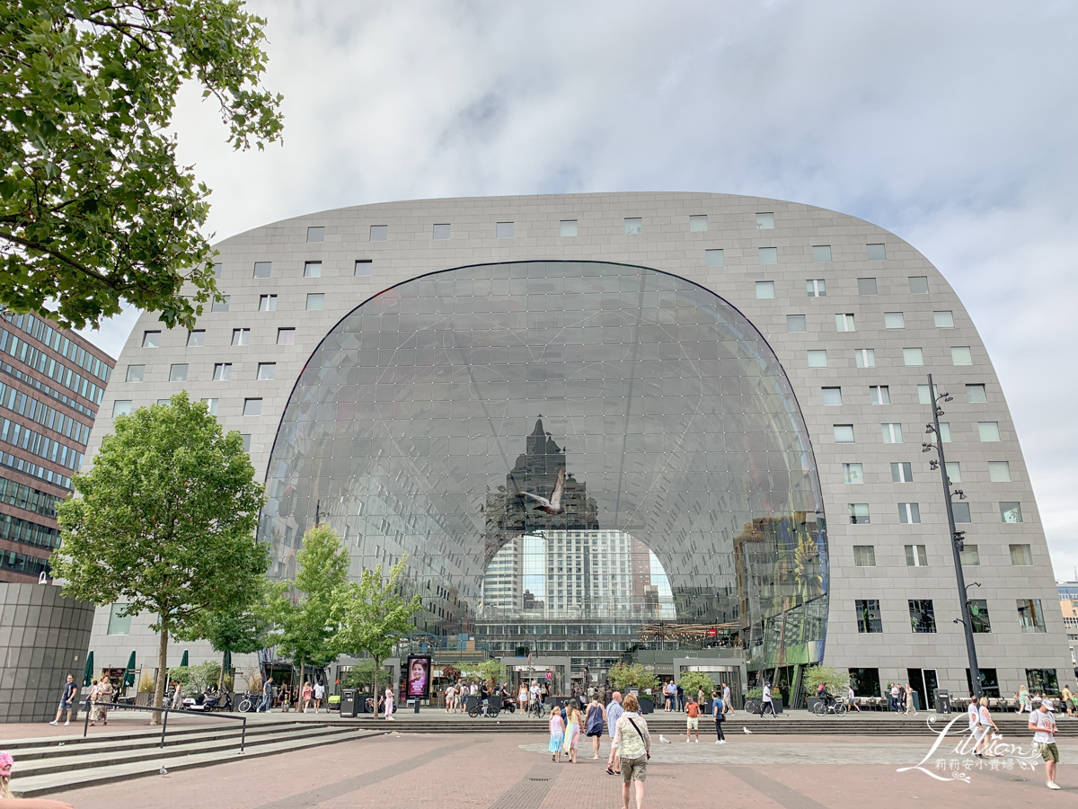 鹿特丹Markthal市場廣場, 鹿特丹Markthal, Markthal Rotterdam, Markthal營業時間, 鹿特丹市場必吃, 鹿特丹景點地圖, 鹿特丹景點推薦, 鹿特丹水管屋, 鹿特丹鉛筆屋, 荷蘭生鯡魚, 鹿特丹Blaak火車站