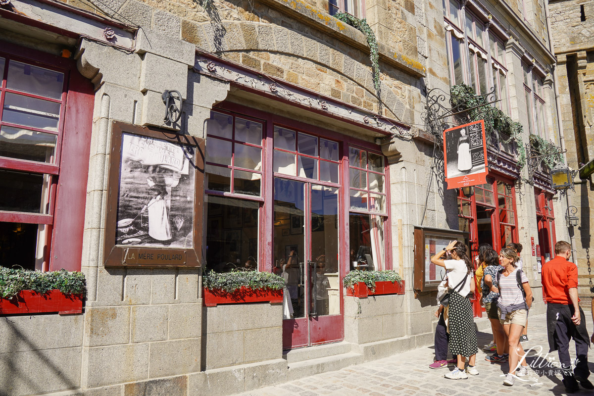 聖米歇爾山, Le Mont Saint-Michel, 法國自由行, 諾曼第景點推薦, 法國景點推薦, 巴黎郊區景點推薦, 聖米歇爾修道院, 聖米歇爾山的交通, 法國自助旅行, 聖米歇爾山的歷史, 聖米歇爾山攻略, 聖米歇爾山懶人包, 聖米歇爾山美食推薦, 葡拉媽媽蛋捲店, La Mère Poulard, 聖米歇爾山蛋捲