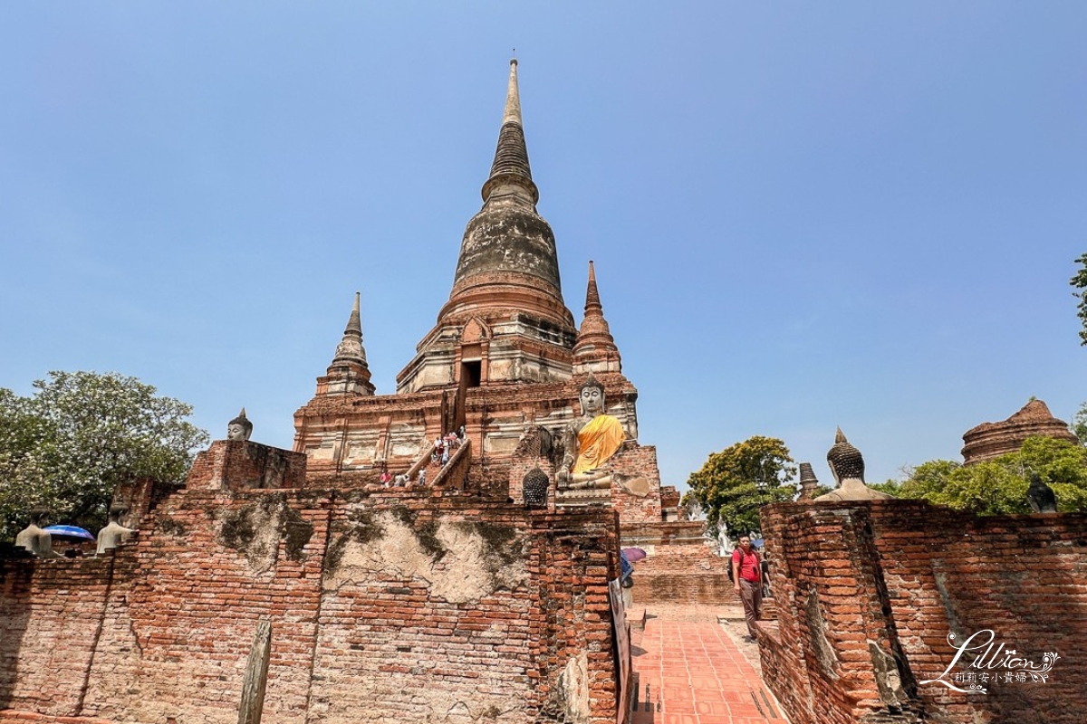 大城必去景點, 崖差蒙空寺, Wat Yai Chaiyamongkhon, 大城自由行, 泰國大城景點推薦, 泰國世界遺產