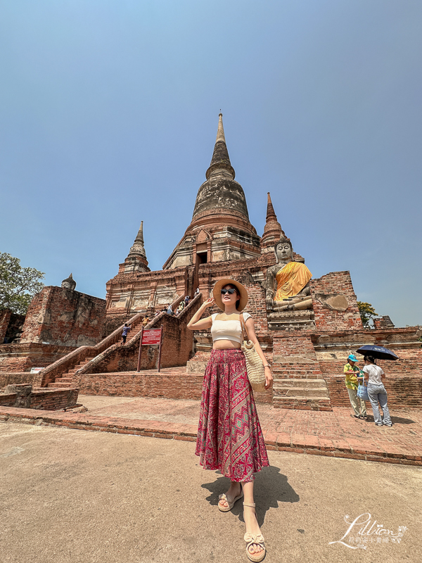 大城必去景點, 崖差蒙空寺, Wat Yai Chaiyamongkhon, 大城自由行, 泰國大城景點推薦, 泰國世界遺產