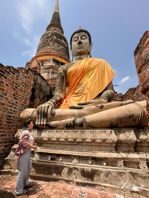 大城必去景點, 崖差蒙空寺, Wat Yai Chaiyamongkhon, 大城自由行, 泰國大城景點推薦, 泰國世界遺產