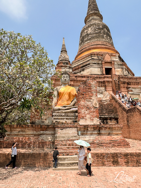 大城必去景點, 崖差蒙空寺, Wat Yai Chaiyamongkhon, 大城自由行, 泰國大城景點推薦, 泰國世界遺產