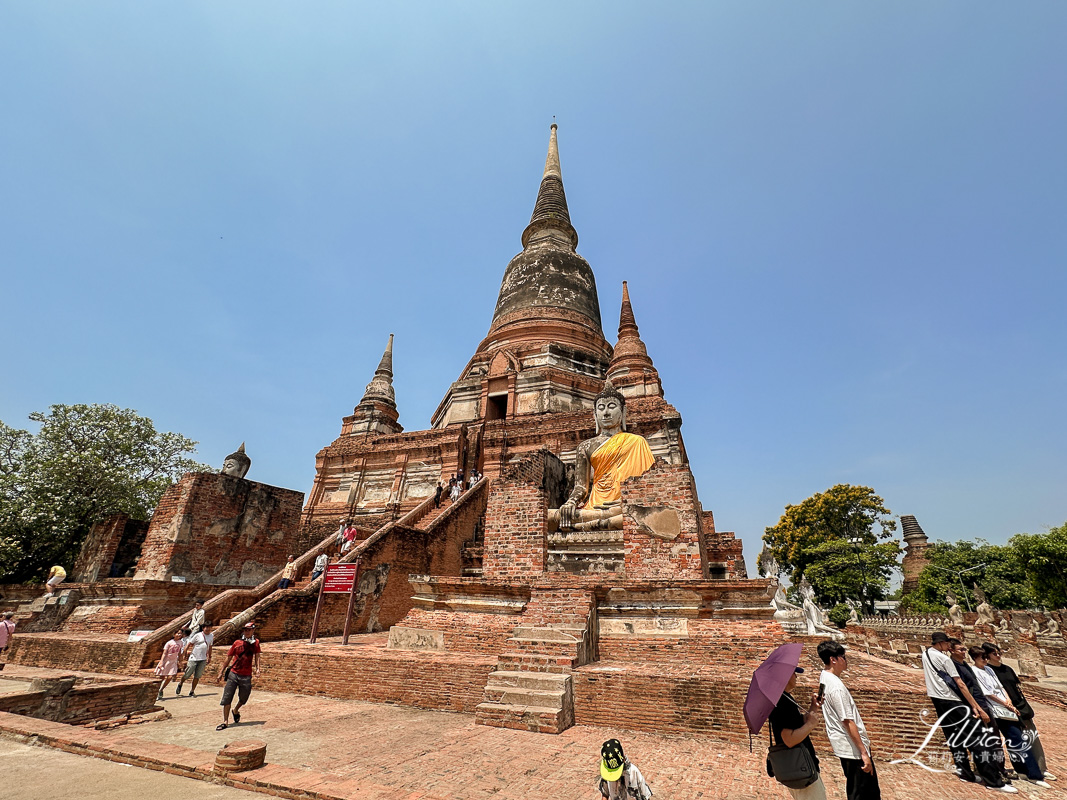 大城必去景點, 崖差蒙空寺, Wat Yai Chaiyamongkhon, 大城自由行, 泰國大城景點推薦, 泰國世界遺產