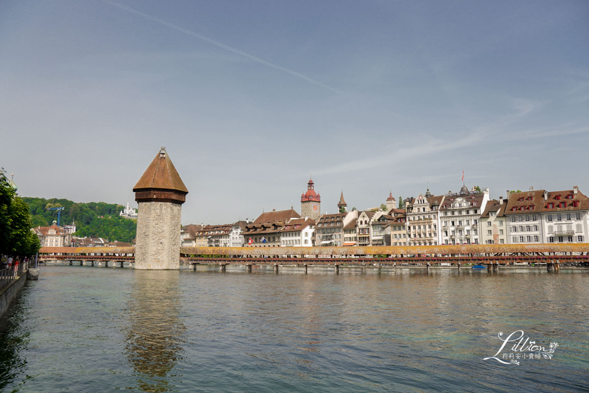 瑞士自由行, 卡貝爾橋, Kapellbrücke, 瑞士自助旅行, 瑞士自由行攻略, 琉森景點, 瑞士琉森, 琉森推薦景點, 瑞士推薦景點, 斯普洛耶橋, luzern 瑞士, luzern