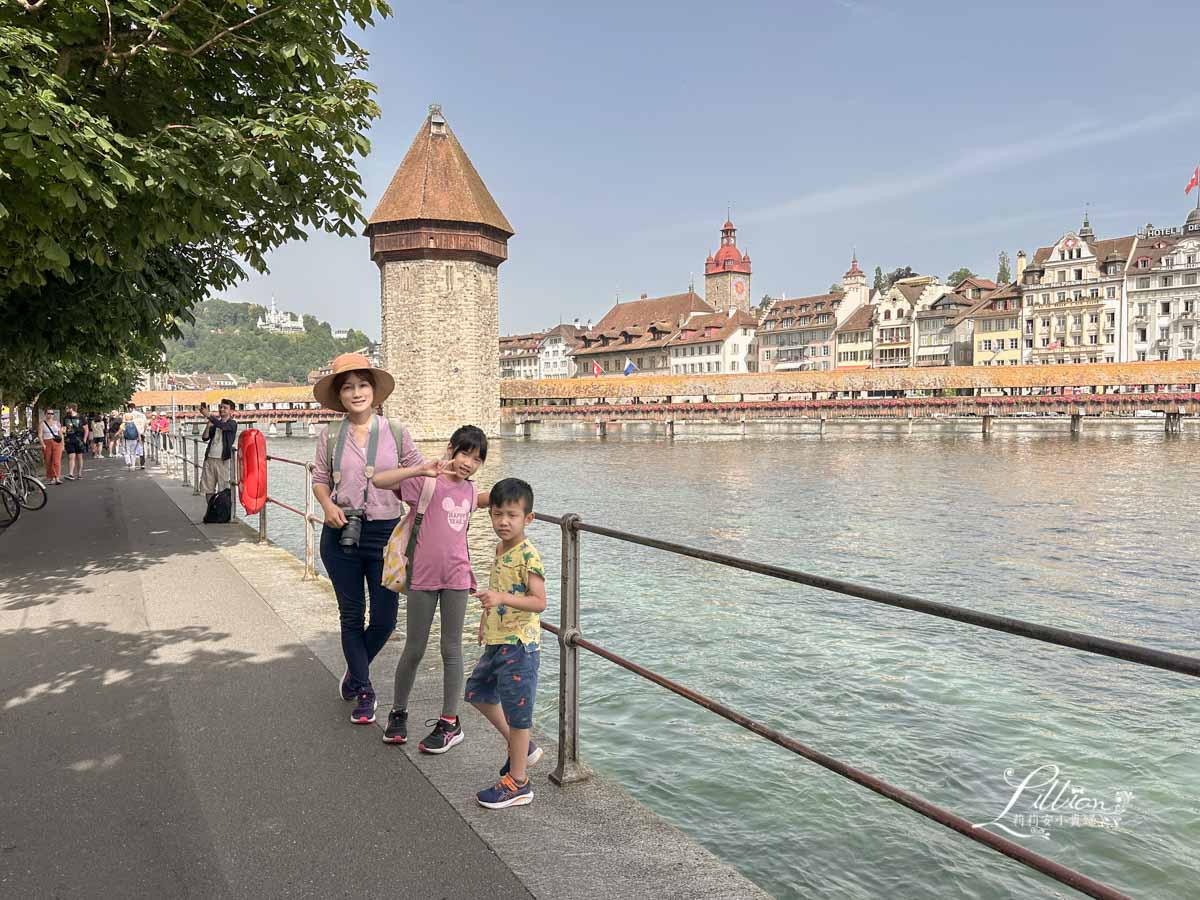 瑞士自由行, 卡貝爾橋, Kapellbrücke, 瑞士自助旅行, 瑞士自由行攻略, 琉森景點, 瑞士琉森, 琉森推薦景點, 瑞士推薦景點, 斯普洛耶橋, luzern 瑞士, luzern