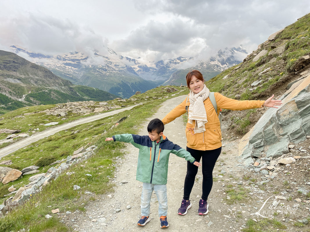 瑞士策馬特景點推薦:洛特洪峰五湖健行步道與土撥鼠小徑,輕鬆邂逅馬特洪峰與野生土撥鼠!Zermatt策馬特五湖健行介紹 @莉莉安小貴婦旅行札記 @莉莉安小貴婦旅行札記