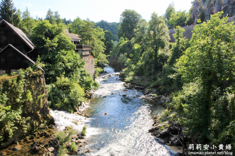 克羅埃西亞水車村Rastoke