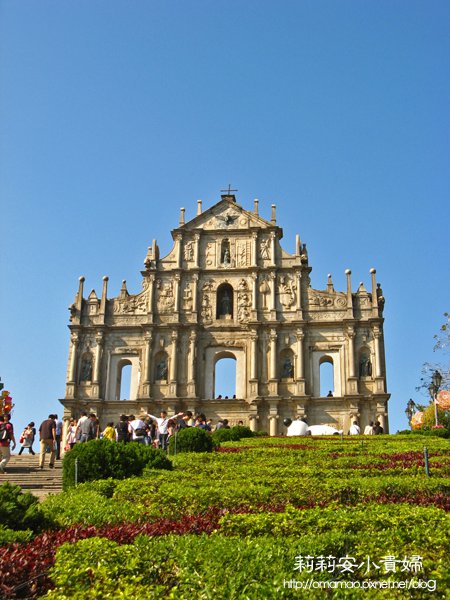 大三巴牌坊,安德魯葡撻,澳門,澳門推薦,澳門旅遊,澳門景點,澳門民宿,澳門美食,美高梅酒店,聖地牙哥古堡酒店,葡撻,蛋塔,路環 @莉莉安小貴婦旅行札記